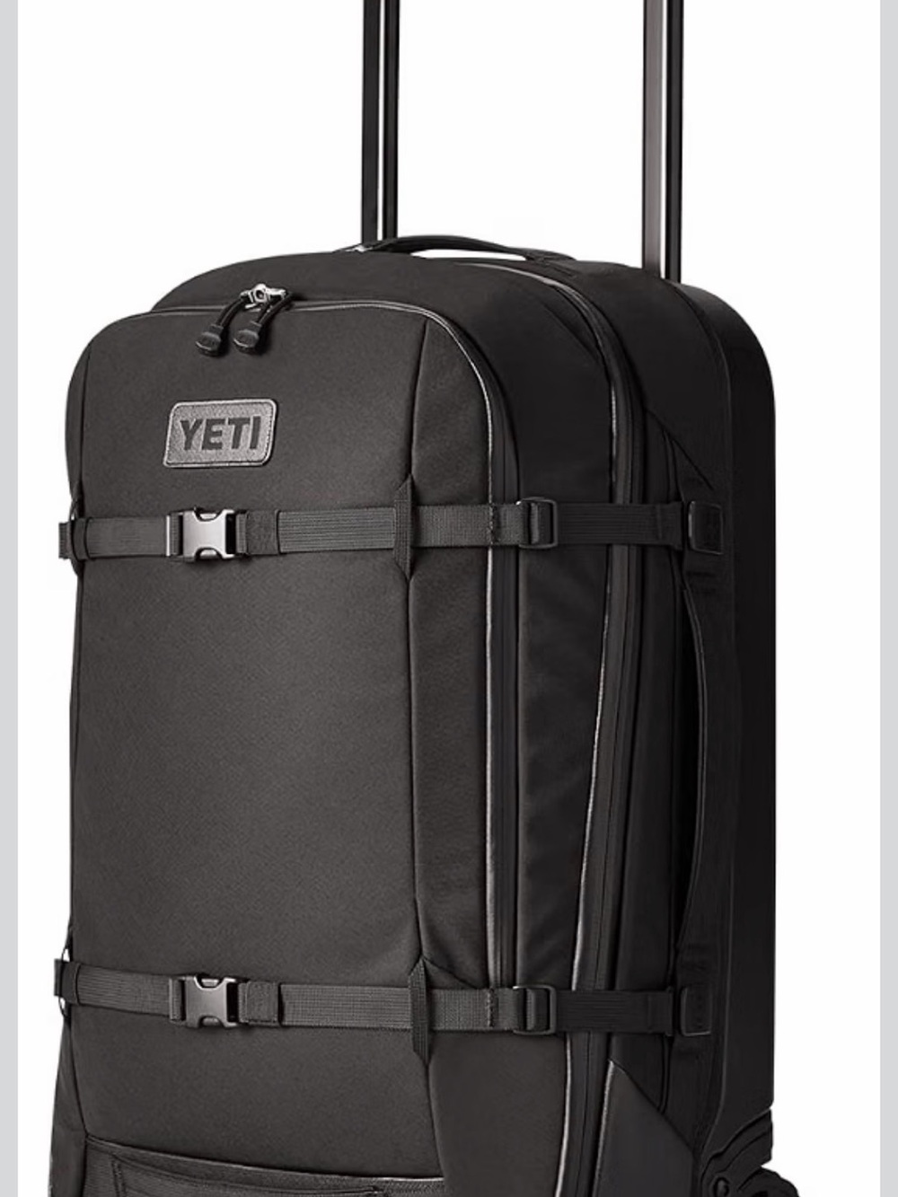Yeti Black Rolling Travel Bag with Telescoping Handle
